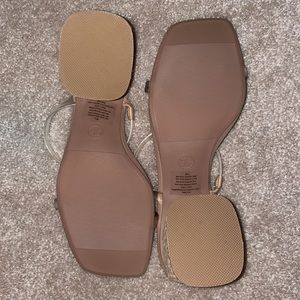 Basically Nude Clear Strap Block Heels – Comfortable & Stylish Footwear for Any Occasion main image 0
